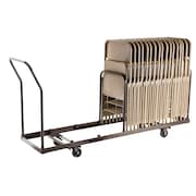 National Public Seating Folding Chair Dolly For Vertical Storage, 35 Chair Capacity DY-35